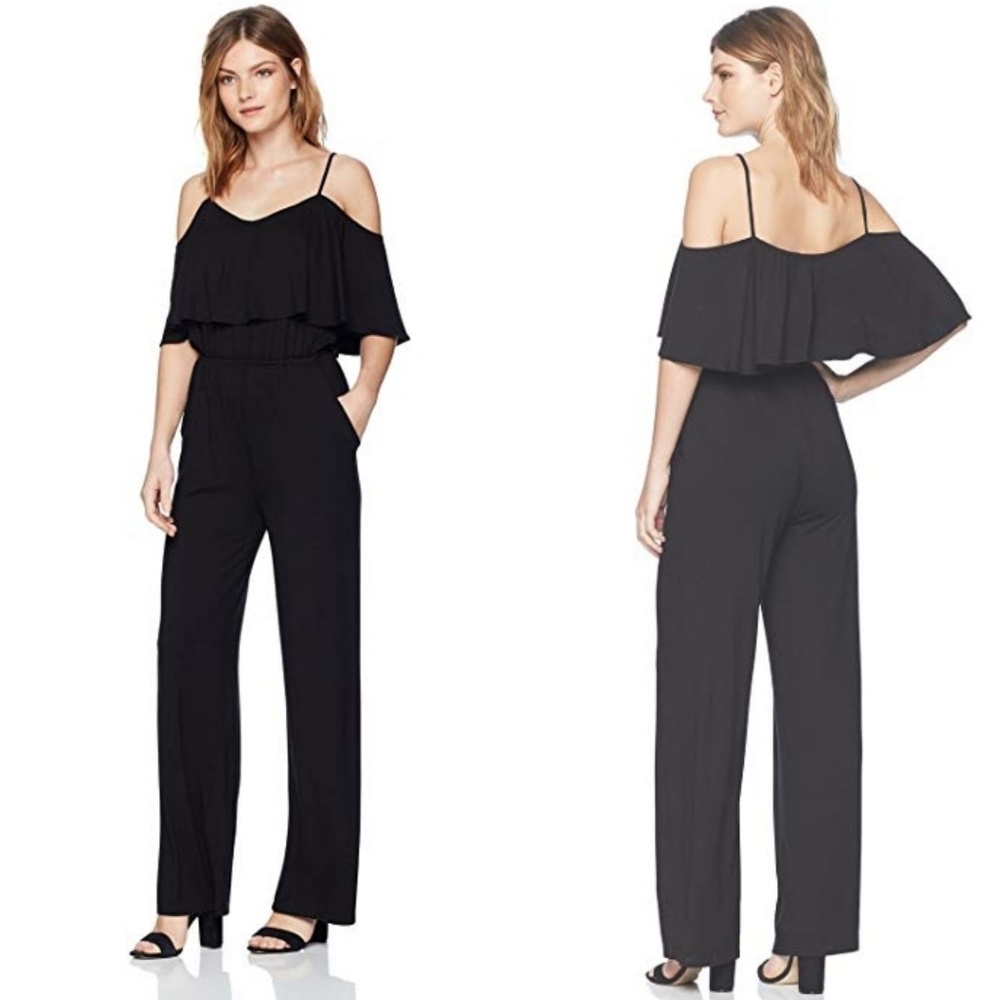 BB DAKOTA off the shoulder jumpsuit